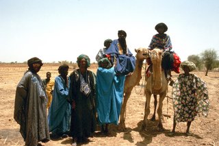 Eine Delegation der Nomaden nimmt am Fest teil