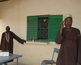 Wie man sieht, werden in der CSCom auch Handys aufgeladen