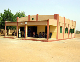 Gesamtansicht des Zentrums